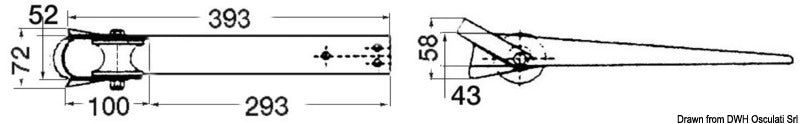 Baugspydrulle med klyss