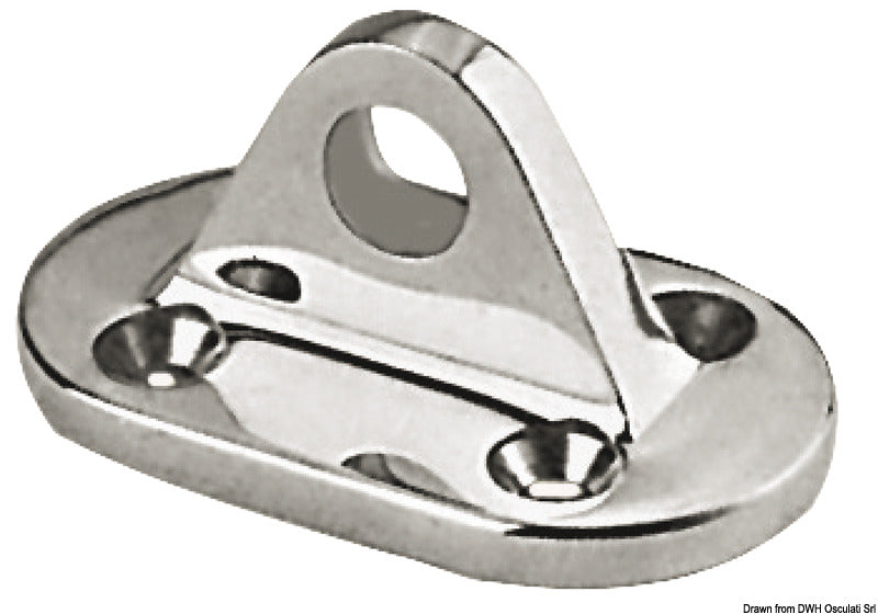 AISI 316 rustfritt stål bunnplate