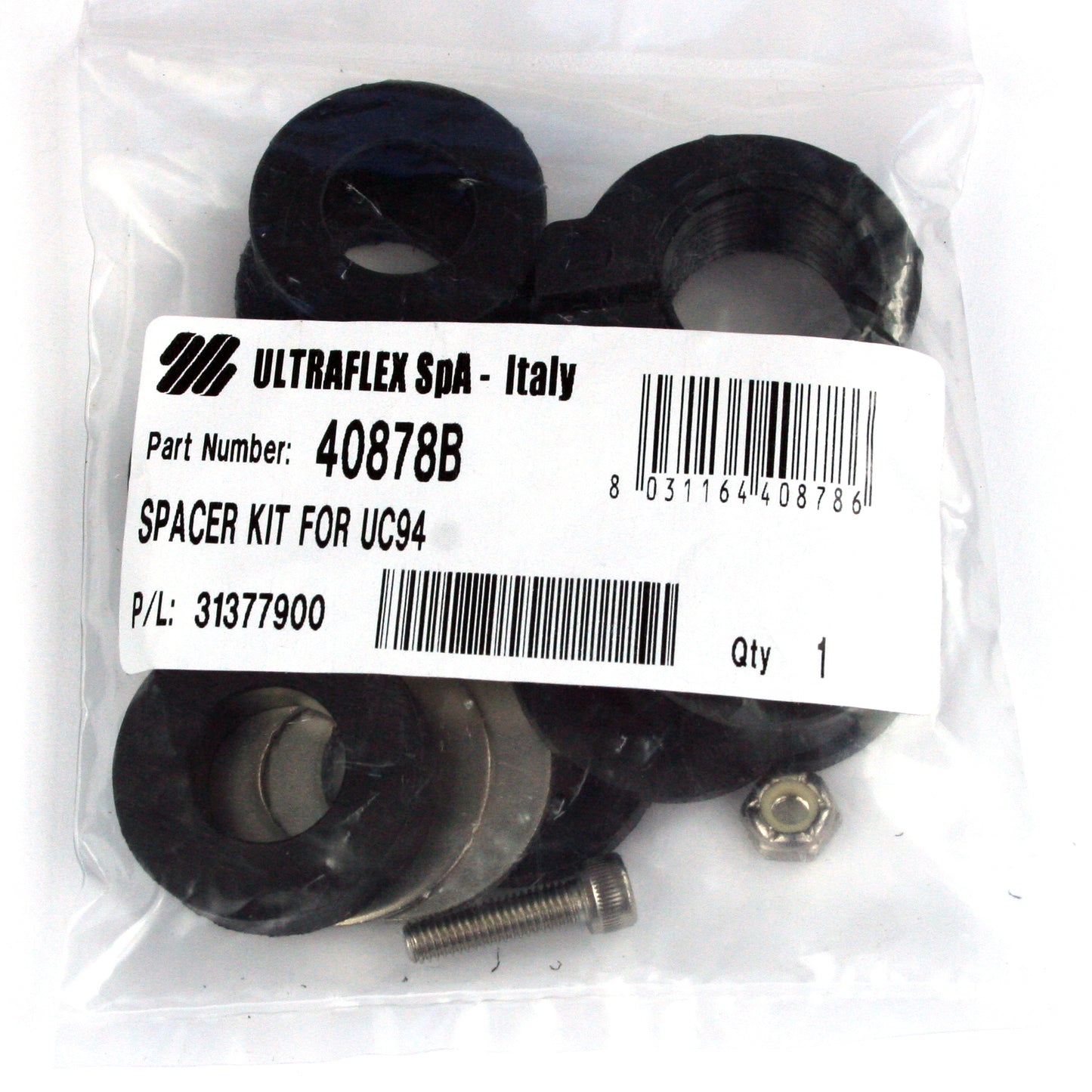 Ultraflex Sett med distanseskiver for syl. UC94/UC95