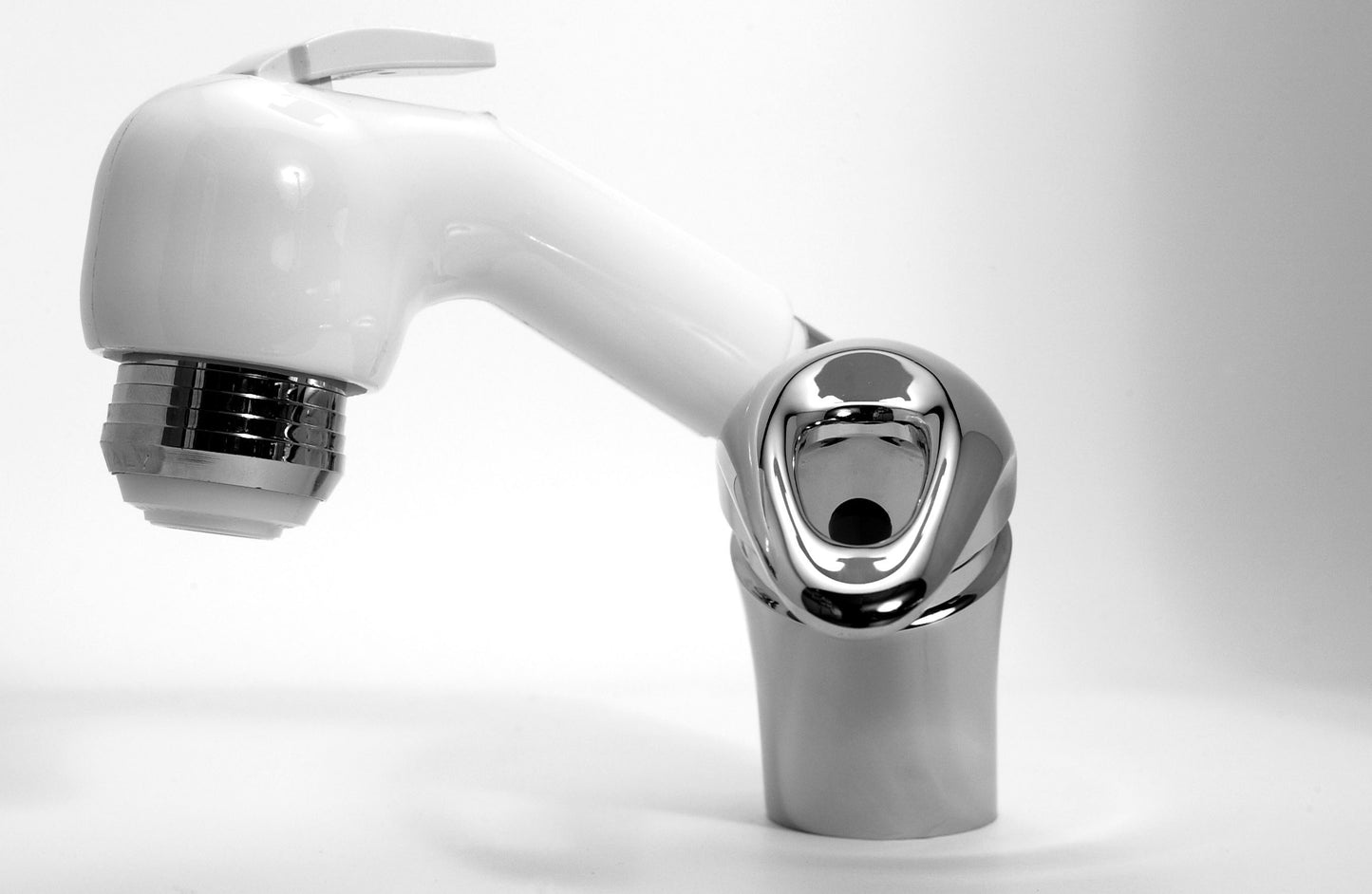 Blandebatteri m/dusj, 1 grep hvit