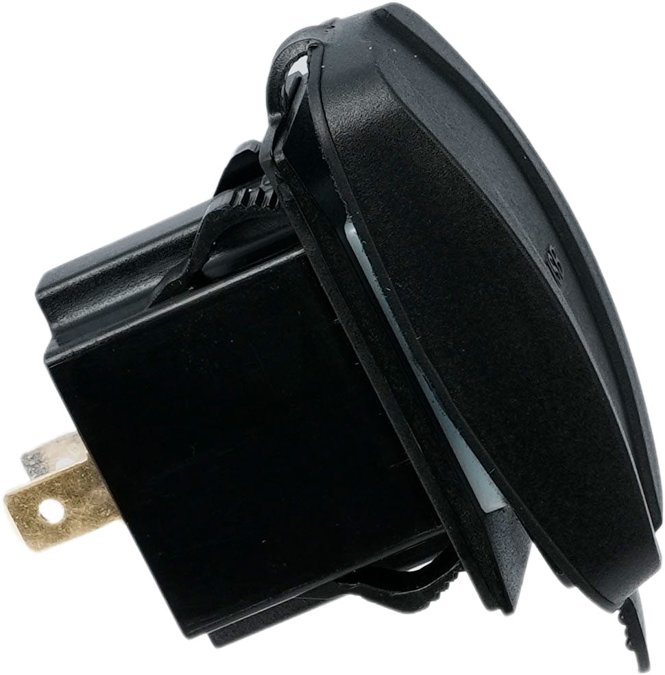 1852 USB A +C uttak Superswitch 12/24V