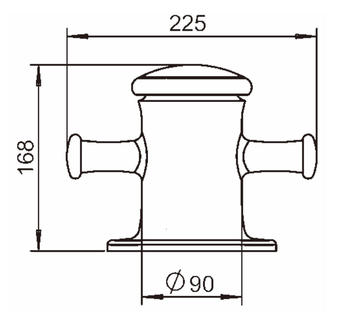 Bryggepuller m/LED, Syrefast