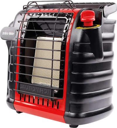 Zobo Gass varmeovn m/skrukobling 2600W