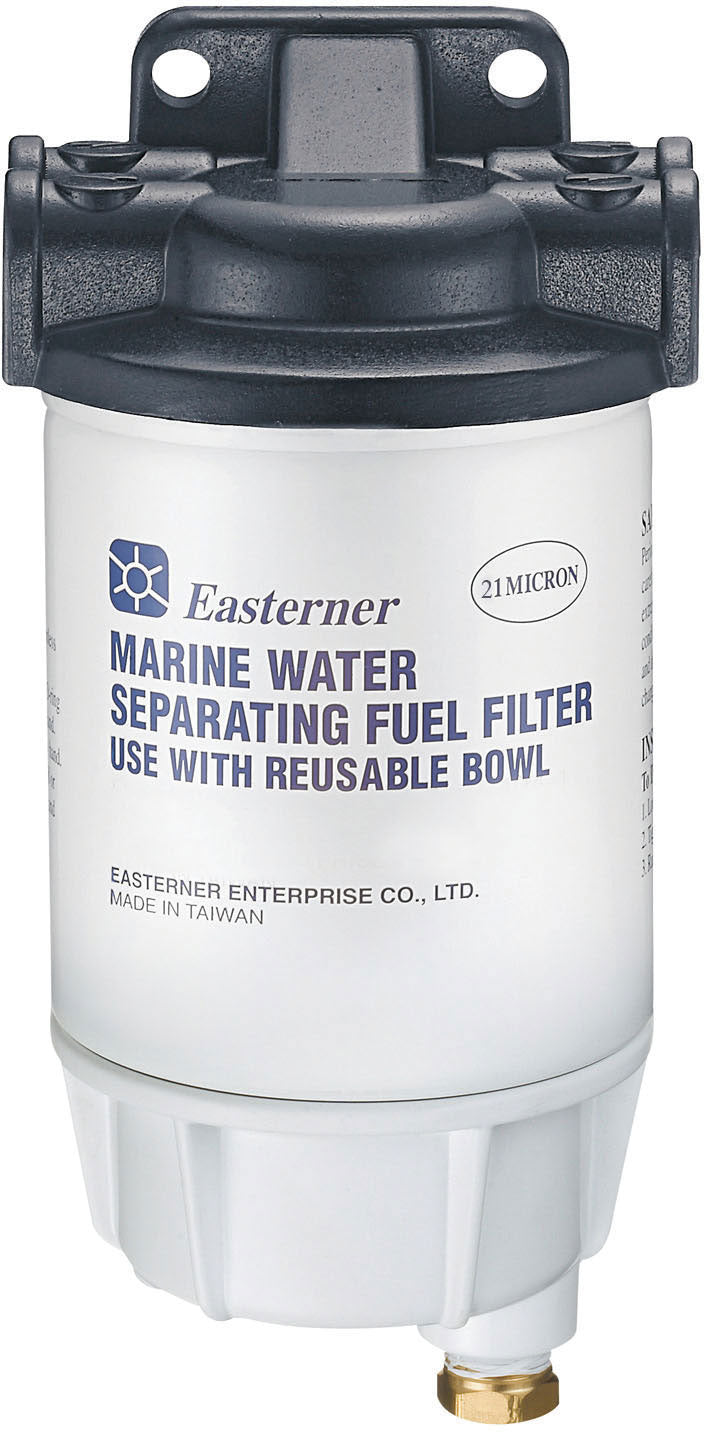 Drivstoffilter 10 Micron m/alu. bolle 16 mm universal