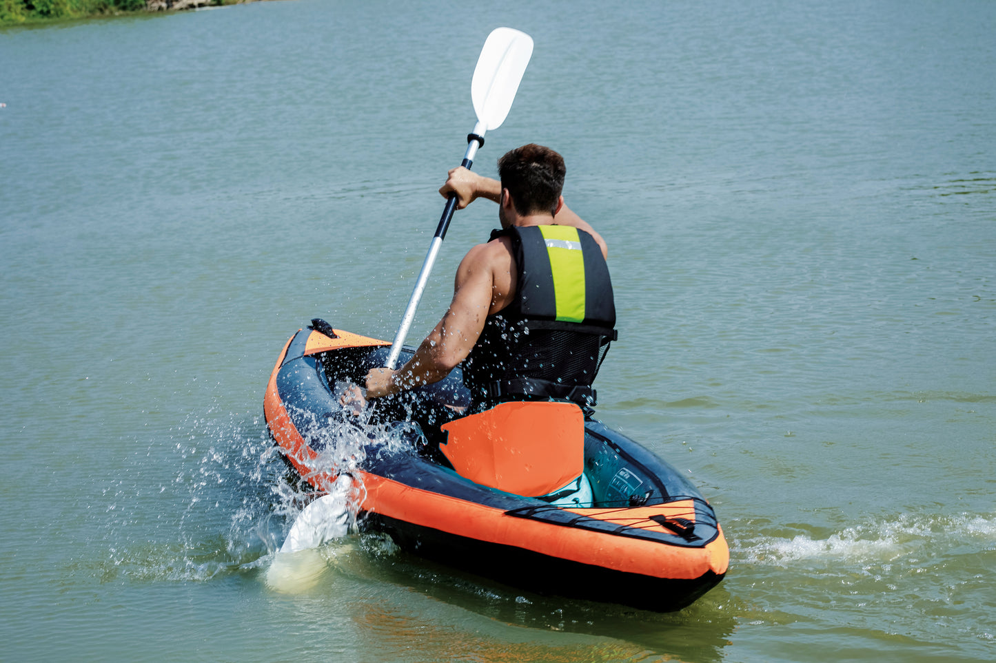 Tech PRO K1 oppblåsbar kajakk
