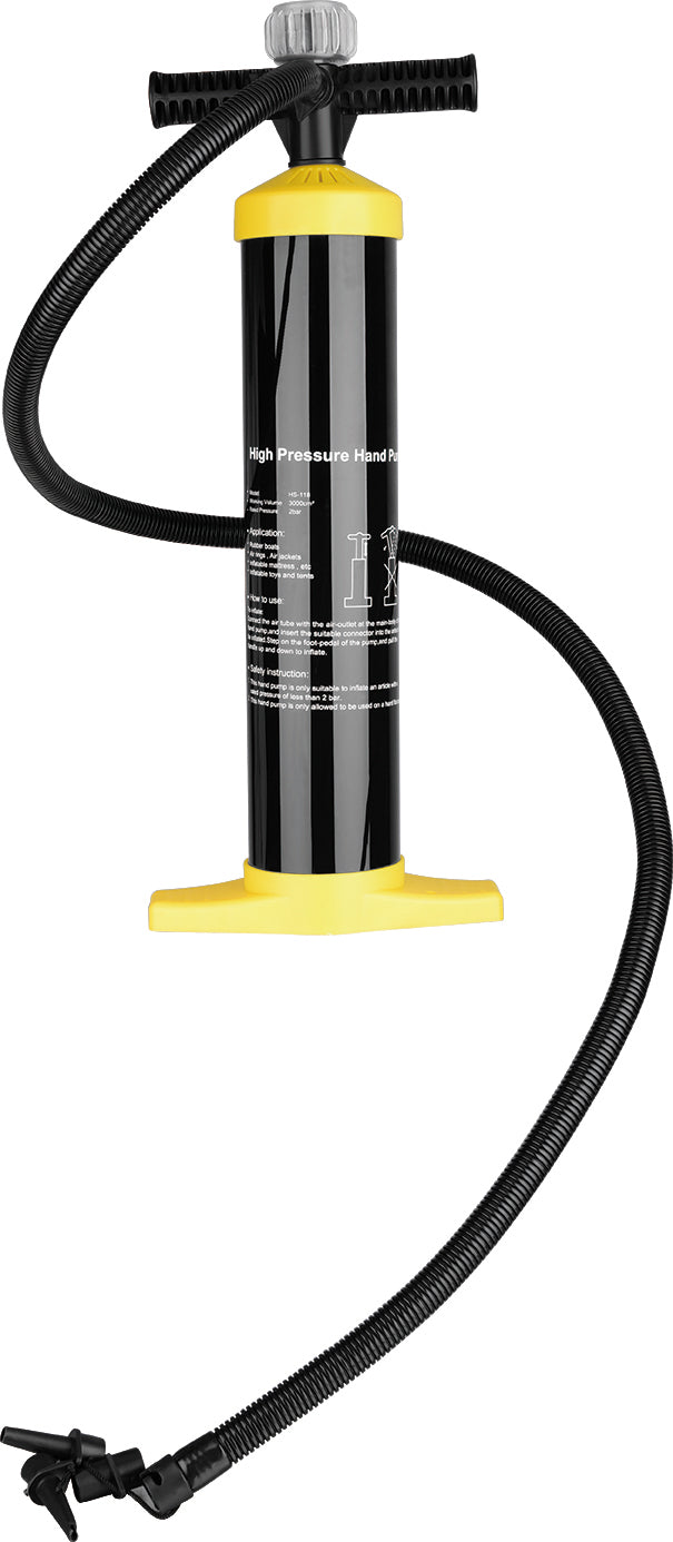 1852 Gummibåt og tube pumpe, high pressure 2 bar