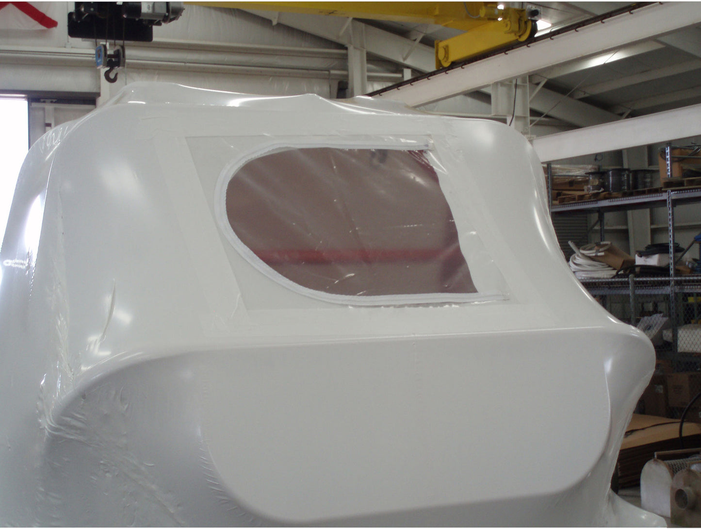 Dør m/glidelås 70 x 90 cm