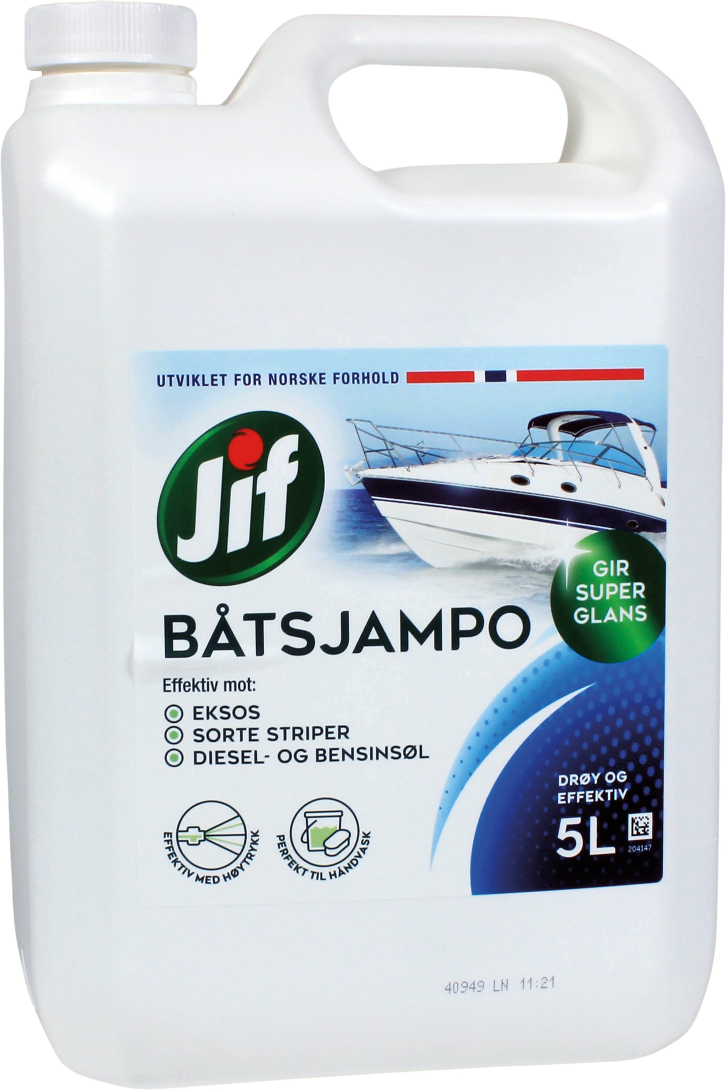 Jif Båtshampo 5 l 10L