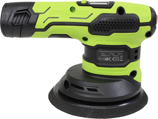 1852 Batteridrevet poleringsmaskin 12V m/2 batterier