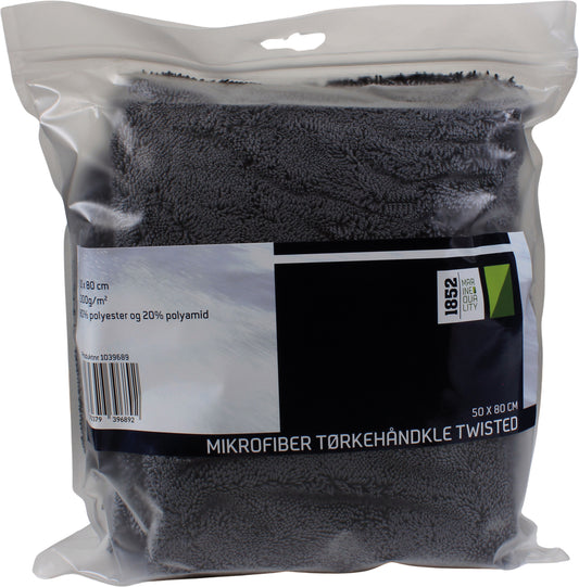 1852 Mikrofiber Tørkehåndkle Twisted