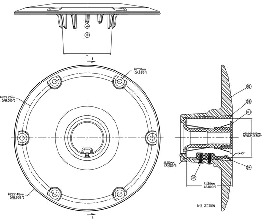 Stolsøyle justerbar m/slide, flyttbar