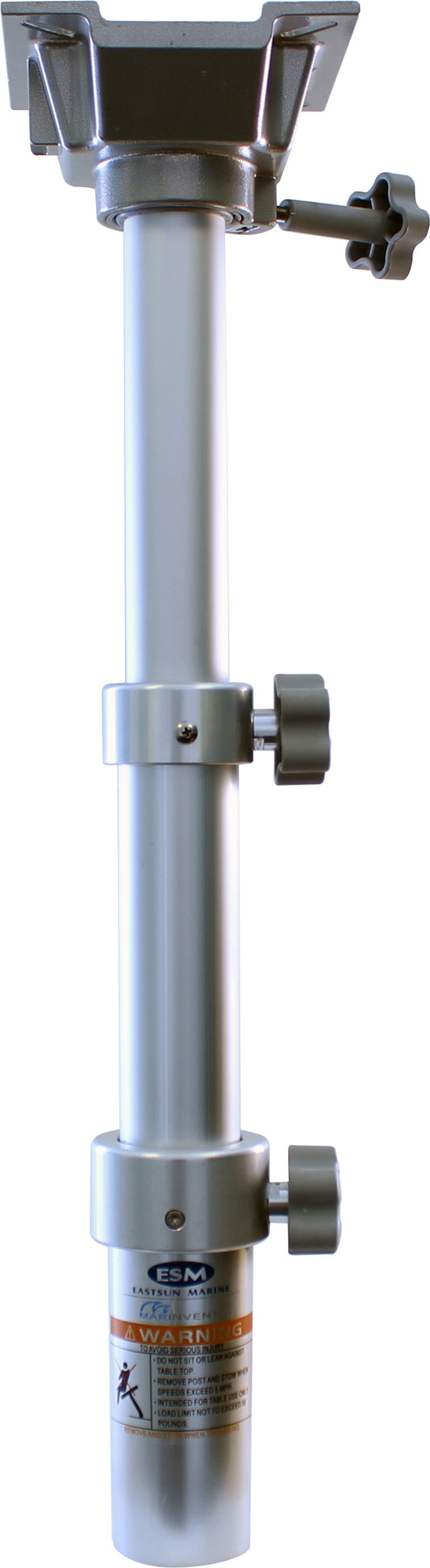 Bordsøyle 3 trinn m/svivel 290-690 mm