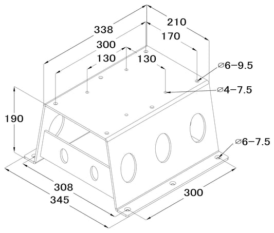 Brakett til 1044352 for økt høyde