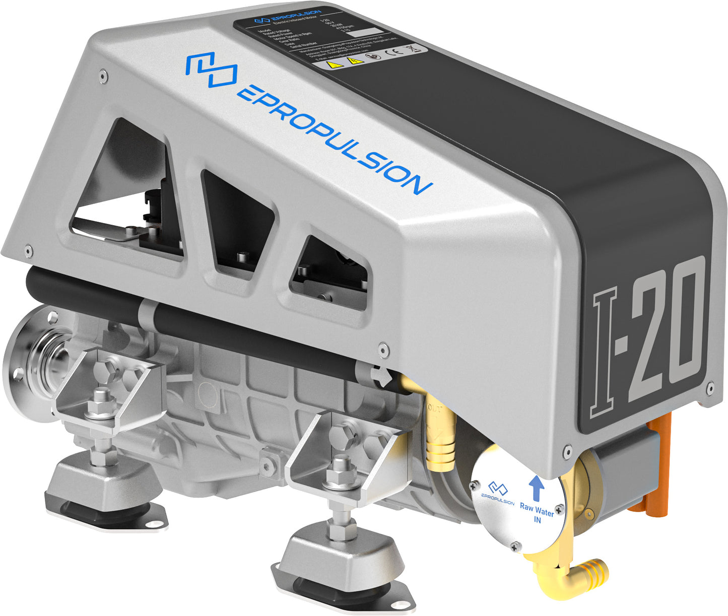 ePropulsion I-20 elektrisk innenbordsmotor