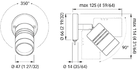 Quick Joyce LED leselampe