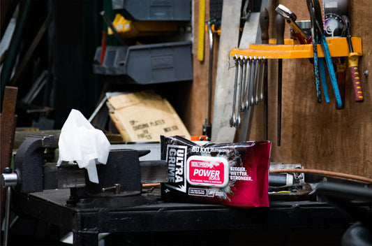 Ultragrime Power Scrub håndrensservietter