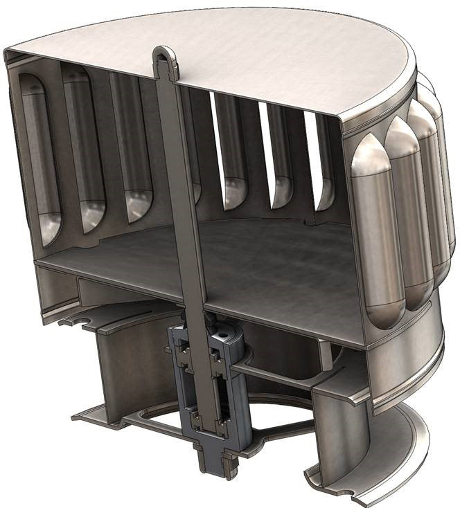 Rotorventil, vinddrevet Ø175 mm