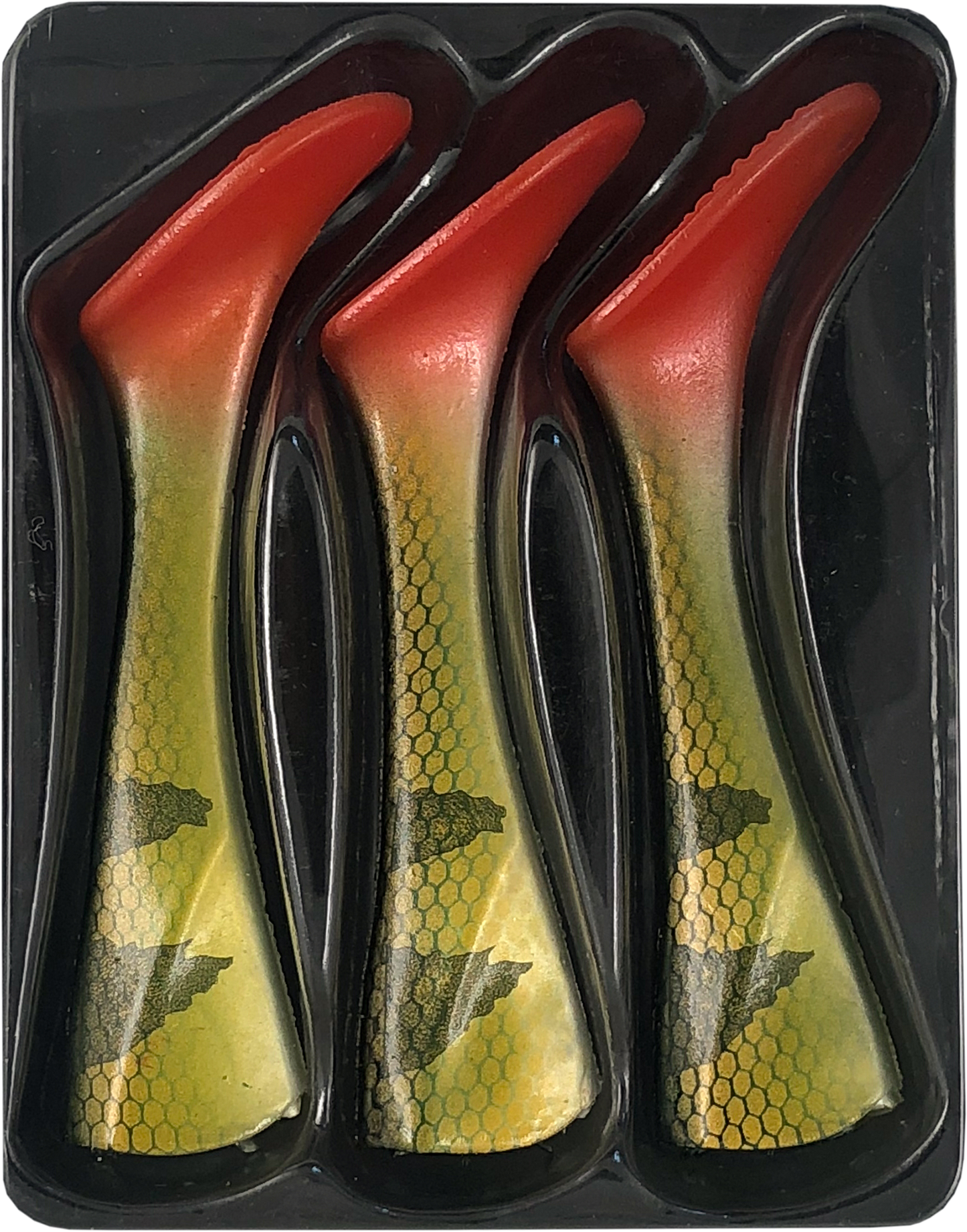 Headbanger Shad 16 Rep. tails, 3 pcs - Natural Perch