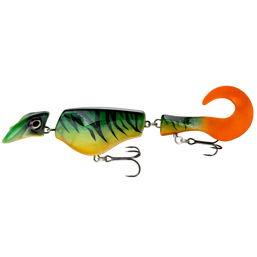 Headbanger Tail - 23 cm Sinking 58 g Firetiger Stealth