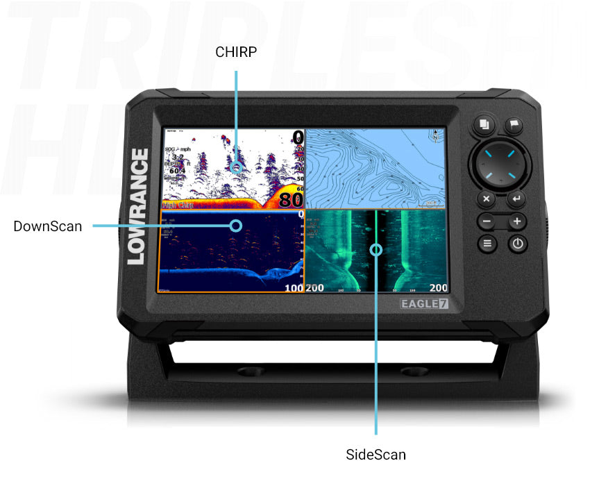 Lowrance Eagle TripleShot HD svinger – bilde 3