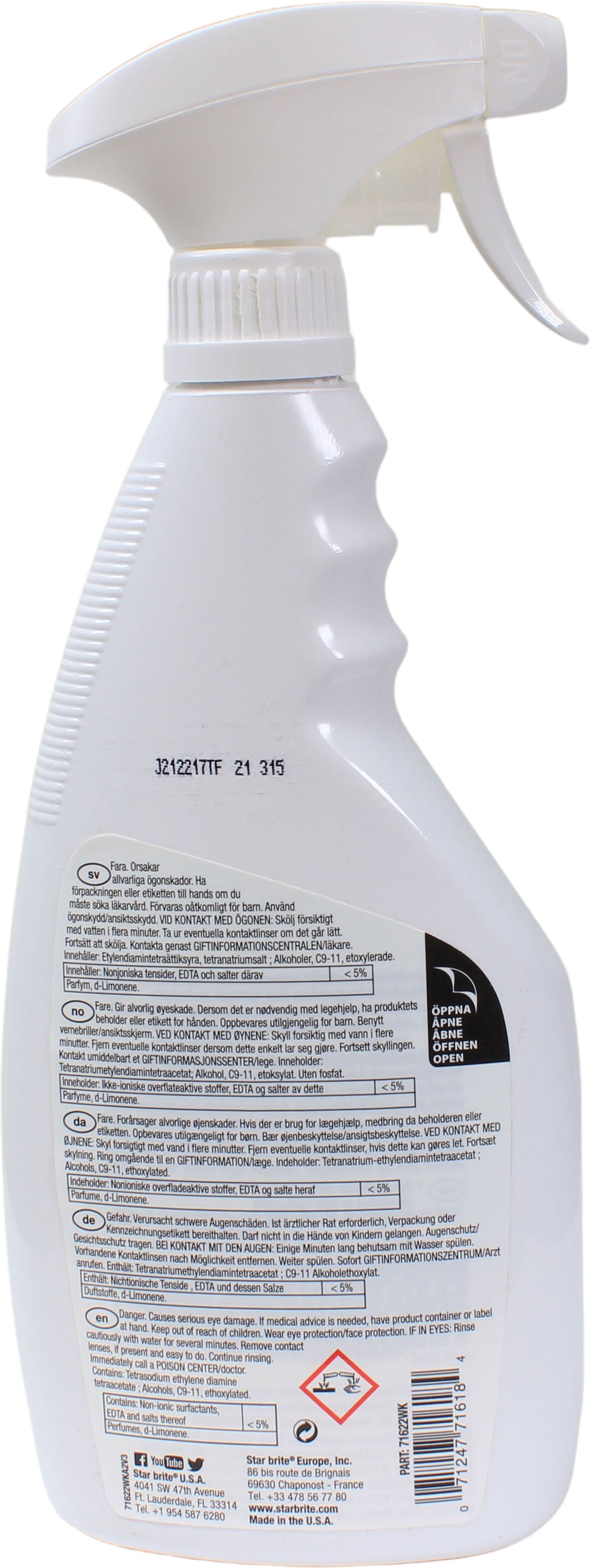 Star Brite Instant Black Streak Remover 650 ml