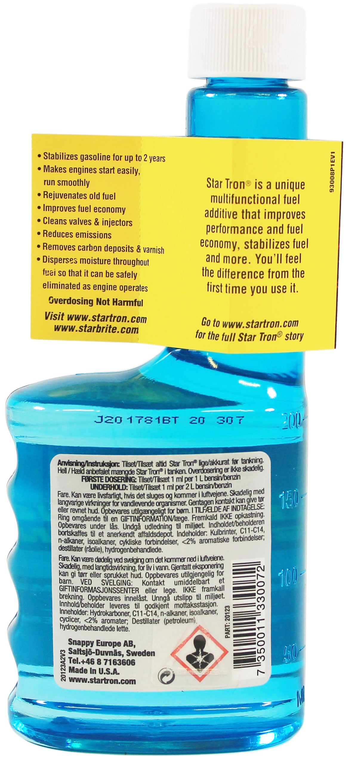 Star Tron Drivstoff Behandling for bensin 250 ml