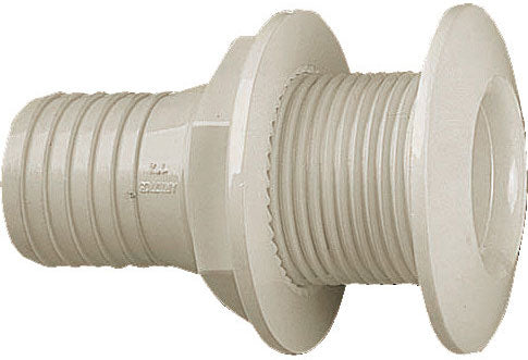 Skroggjennomføring nylon krem 1 1/2"