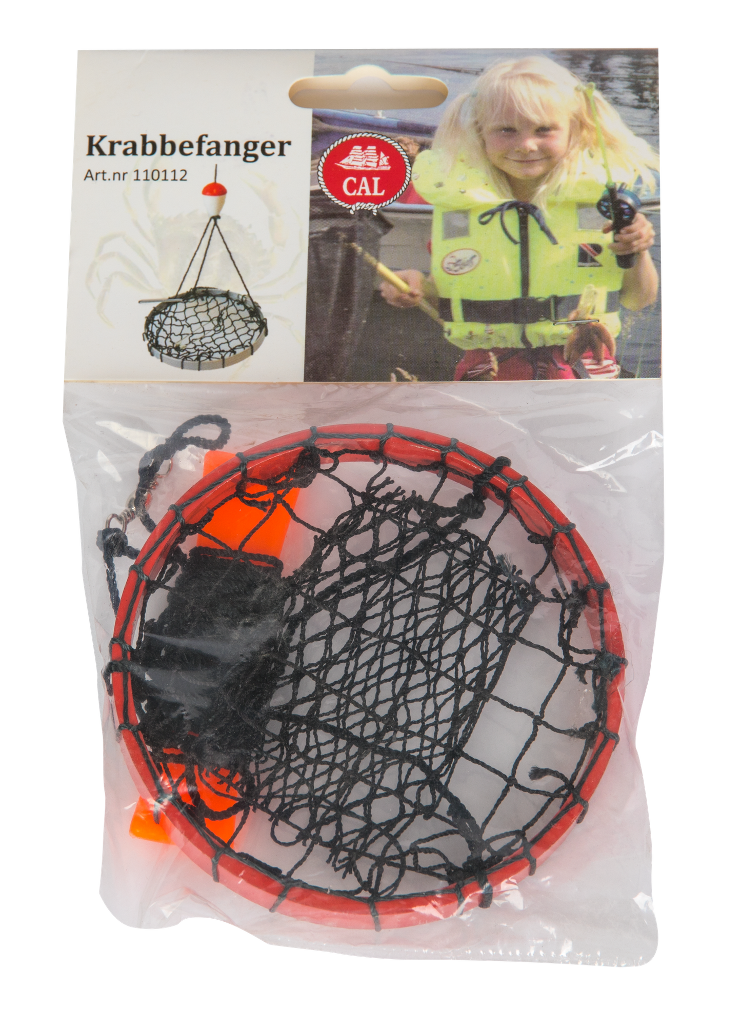 CAL Krabbefanger - Rund netting - Barn