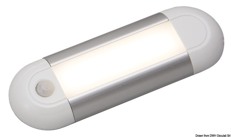 LED-taklampe for innvendig og utvendig bruk