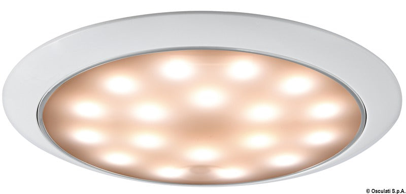 LED taklampe dag/natt, uten innfelling