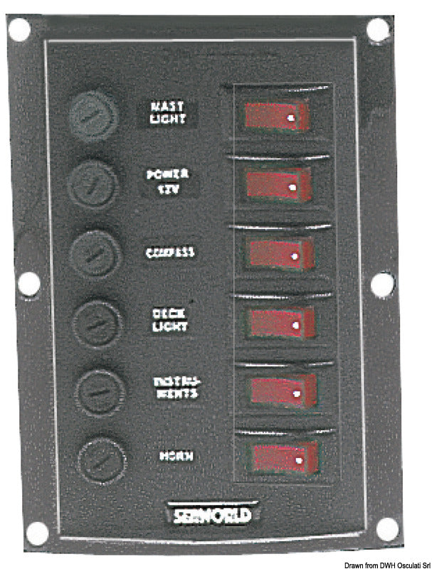 Kontrollpanel i nylon