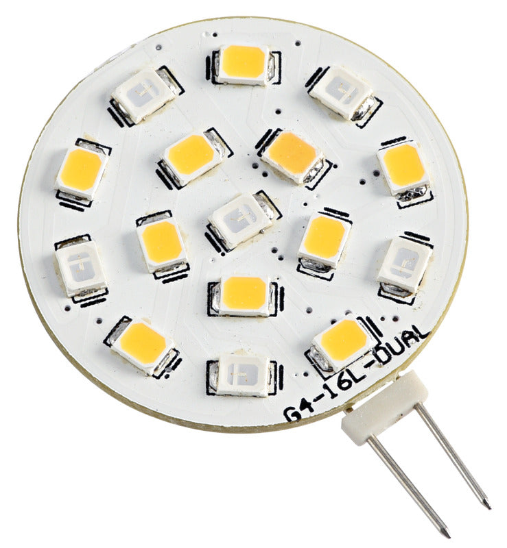 Tofarget SMD LED-pære, G4-sokkel