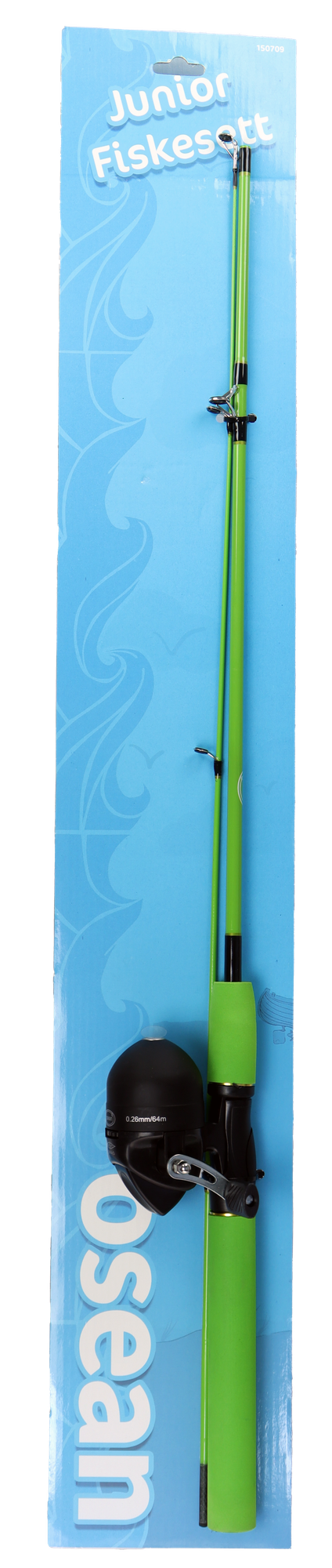 Osean Fiskesett Junior - 150 cm - 5-25gr - Barn - Lukket snelle