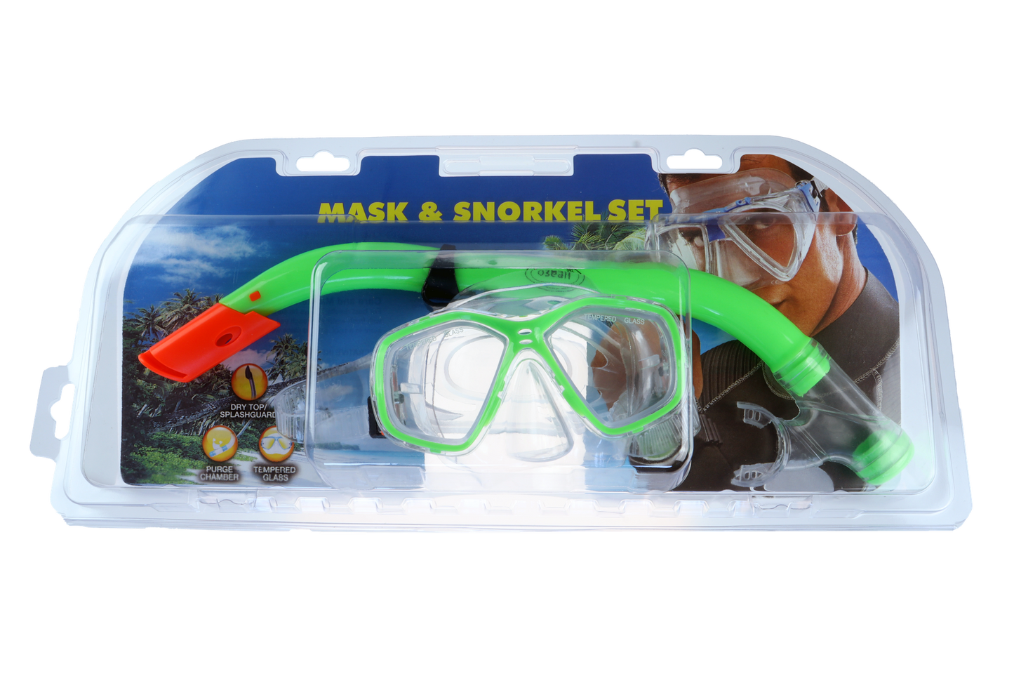 Osean Dykkermaske/snorkel - PVC - Junior