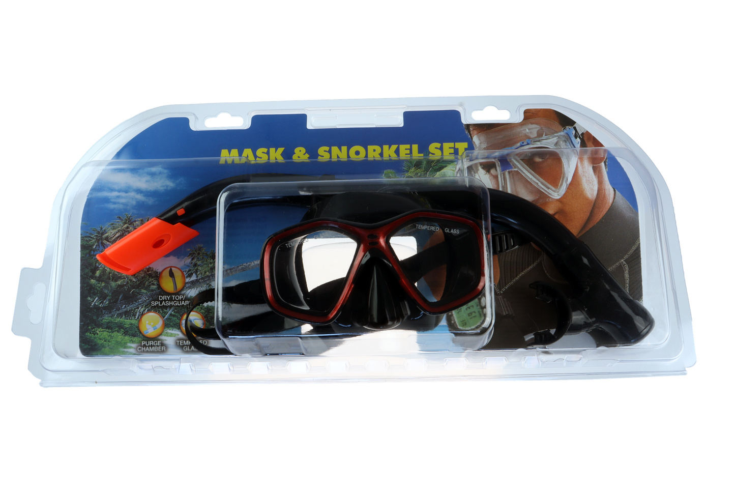 Osean Dykkermaske/snorkel - Silikon - Junior
