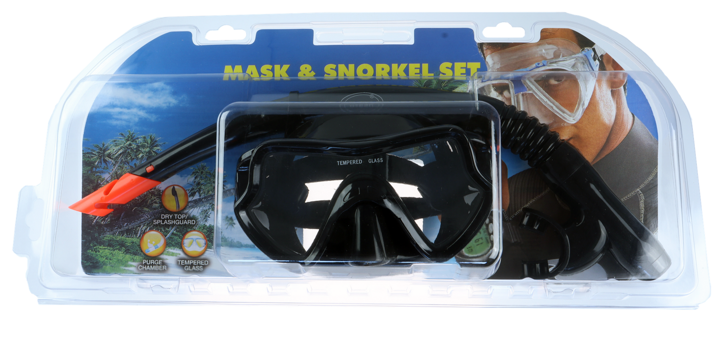 Osean Dykkermaske/snorkel - Silikon - Voksen