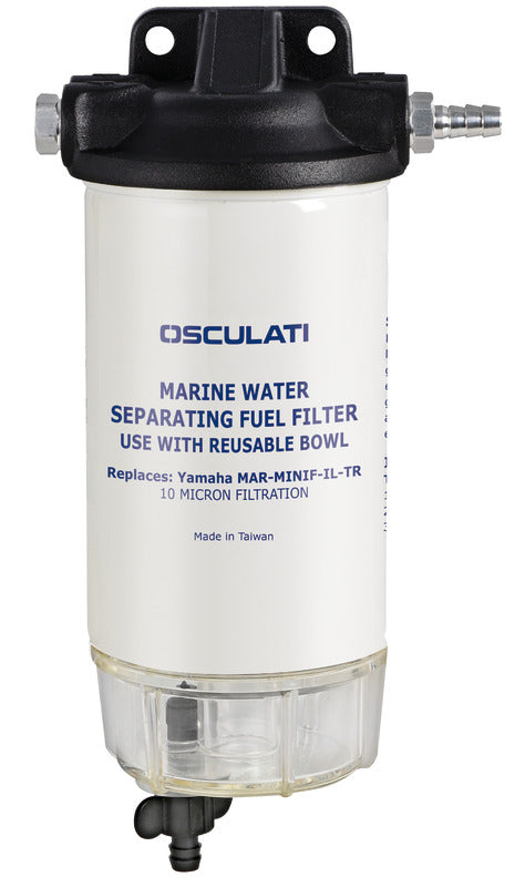Vann-drivstoffilter/separator