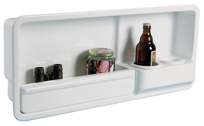 Sidehus med to holdere for glass/boks/liten flaske