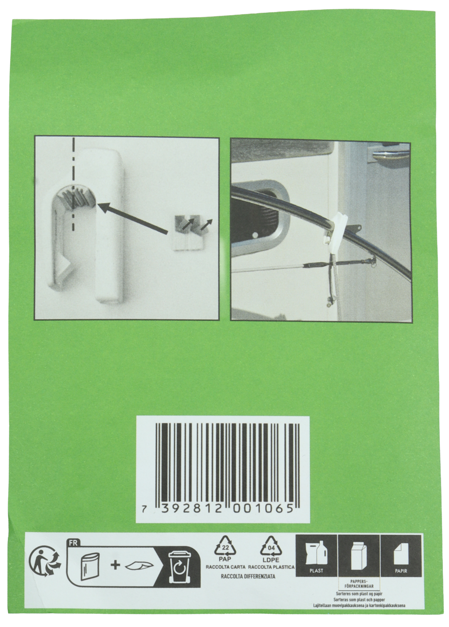 FEND-FIX XXL fenderfeste 2pk - 4-10mm fenderline - for båtrekke 26-32mm
