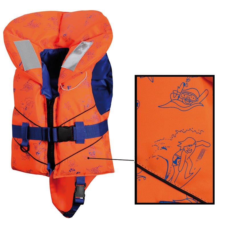 SV-100 redningsvest - 100N (EN ISO 12402-4). Toppkvalitetsmodell