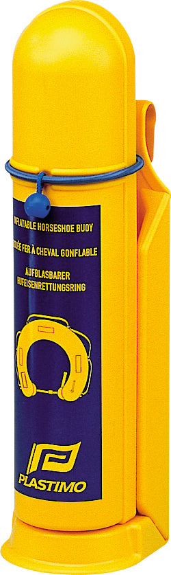 Hesteskobøye, oppblåsbar med lys