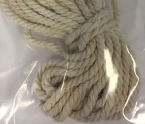 Råtnetråd - Bomull - 5 meter - 3 mm