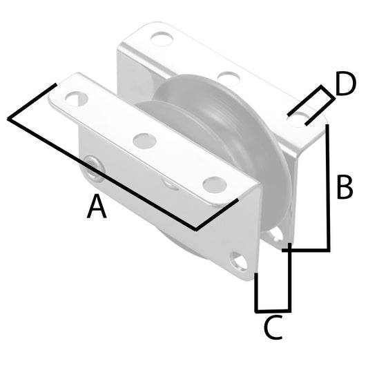 Ronstan Skiveboks 50 mm, RF51712