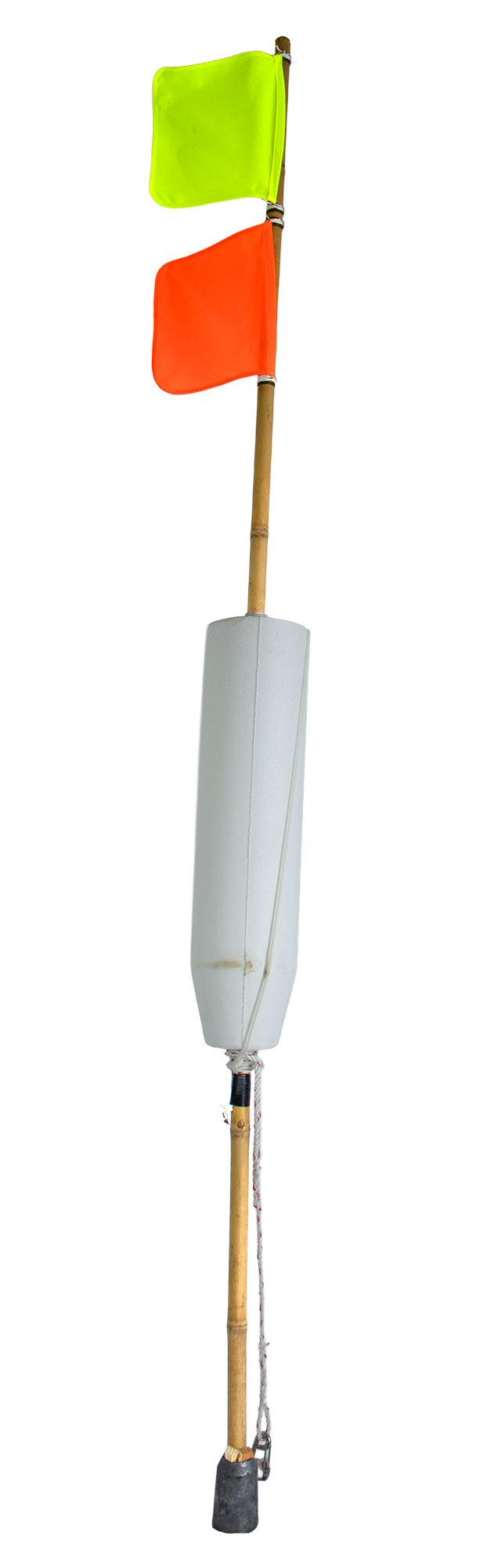 Flaggbøye - 230cm - 2 flagg - Vest Nord