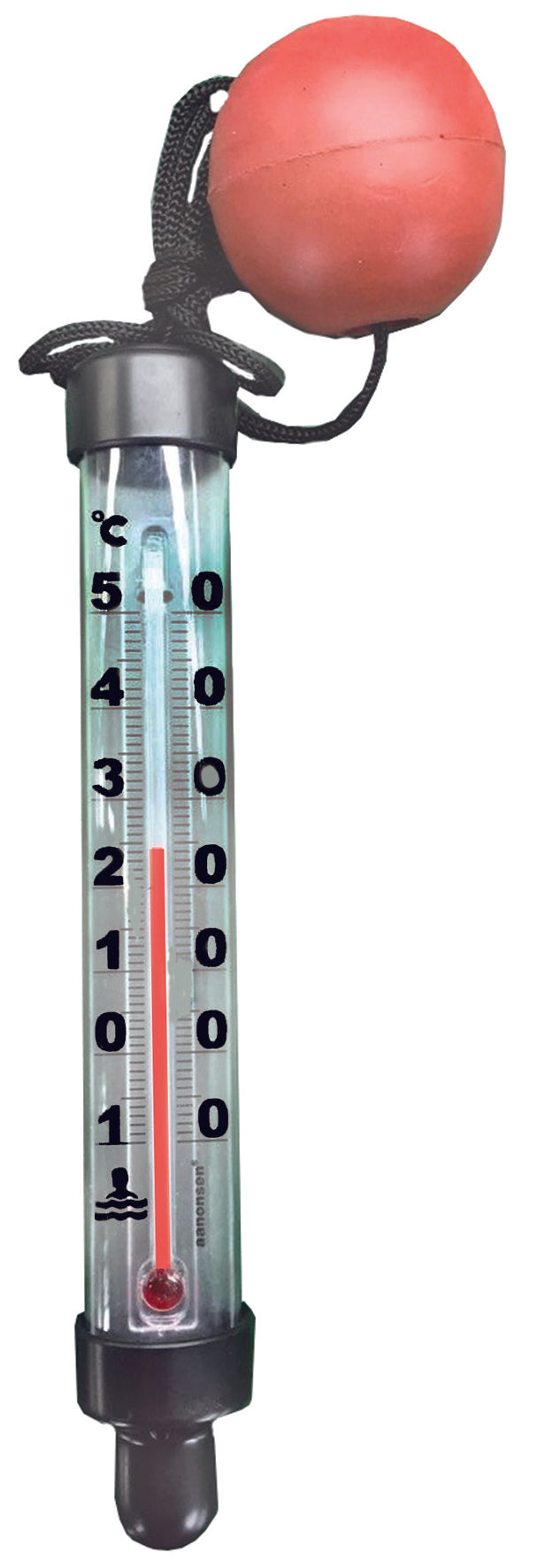 Aanonsen Badetermometer - Justerbart - 2m snor / line