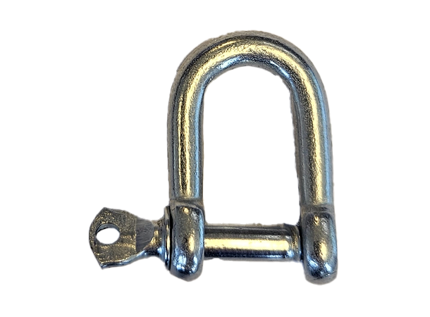 Sjakkel D 3/16" 5mm El. forsinket - Uten strekkode - partivare