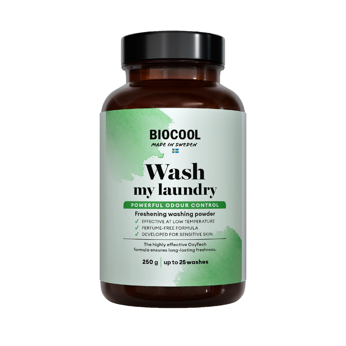Biocool Wash my Laundry - 250ml - Pulver - Vaskemiddel tøyvask