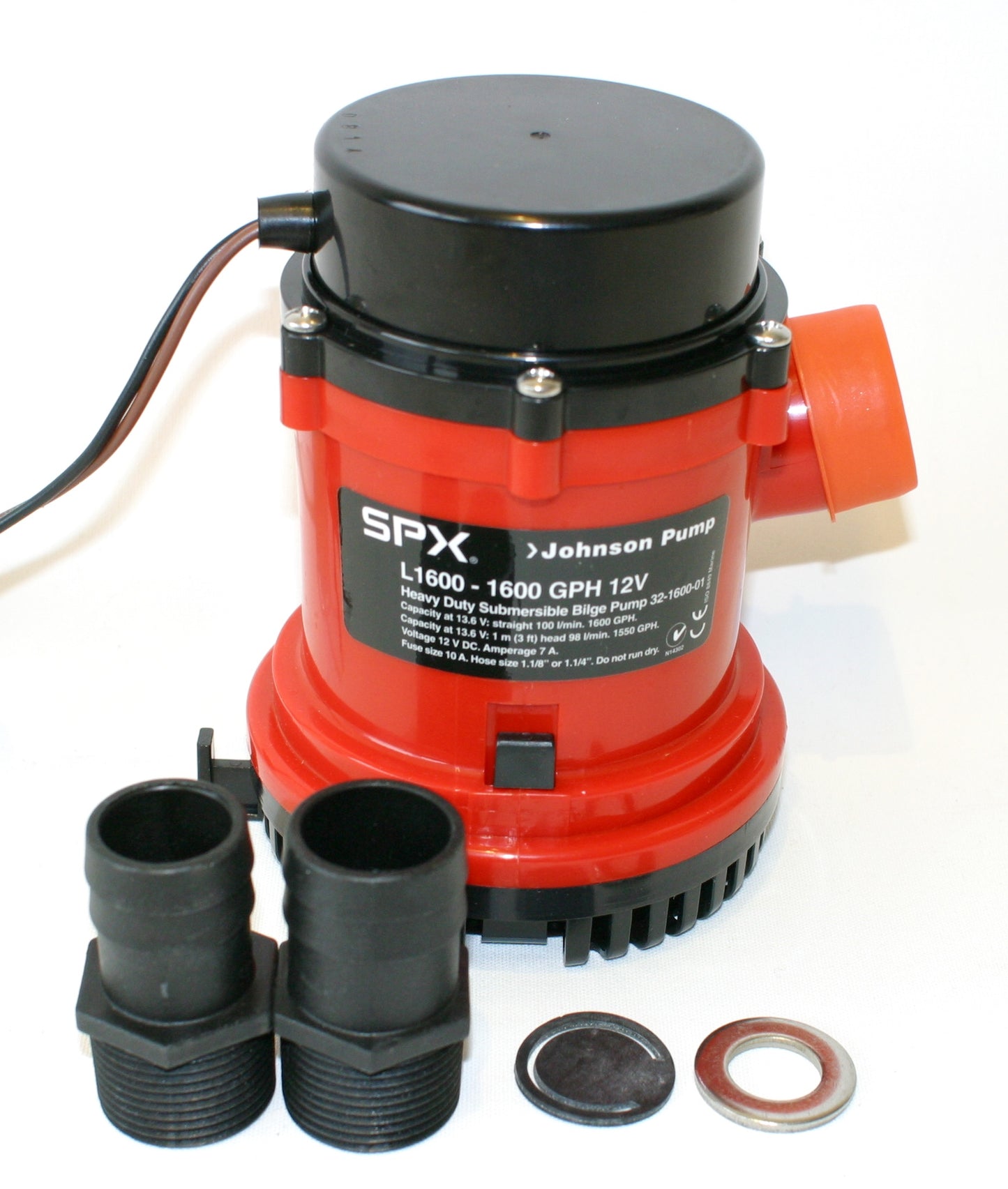 Johnson Pump Lensepumpe L1600 - 12v - 1600 gph - 6000 l/t