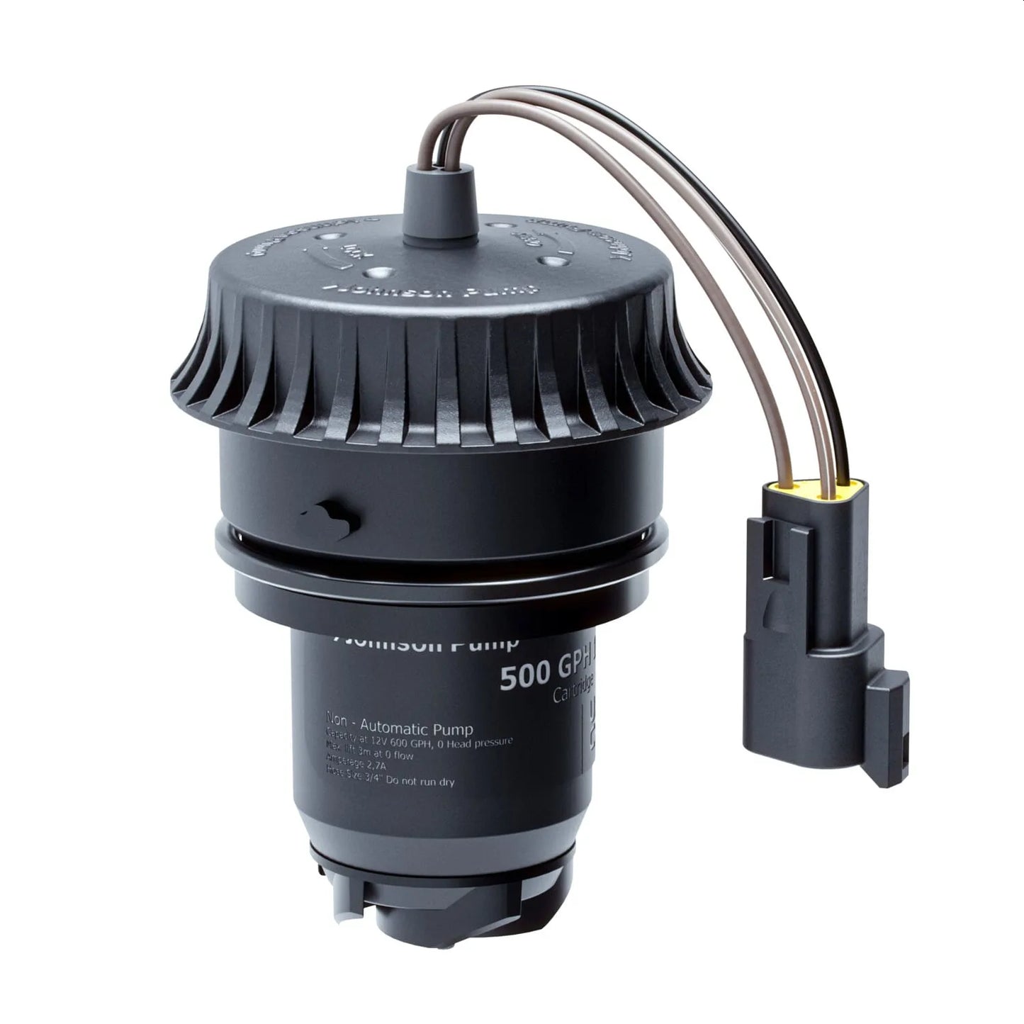 Johnson Pump Aqua Void Auto 500 - 12v - 2280 l/t - Automatisk lensepumpe