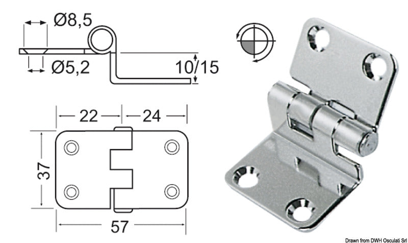 2 mm overheng hengsler